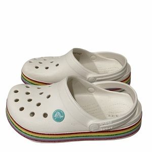 Toddler Rainbow Glitter 🌈 Croc